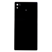 Original Glass Material Back Housing Cover for Sony Xperia Z4(Black)