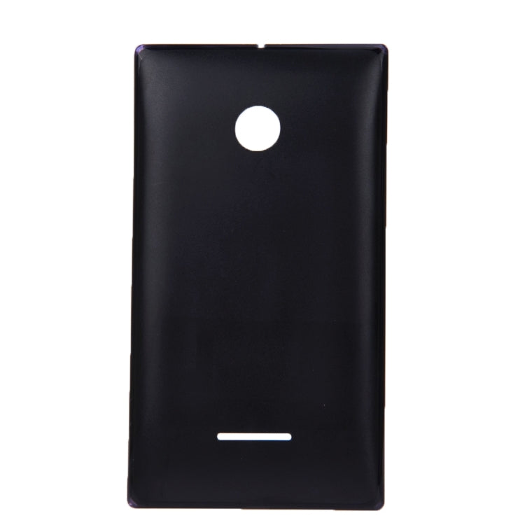 Solid Color Battery Back Cover for Microsoft Lumia 532(Black)