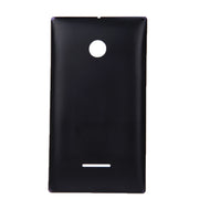 Solid Color Battery Back Cover for Microsoft Lumia 532(Black)