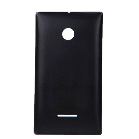 Solid Color Battery Back Cover for Microsoft Lumia 532(Black)