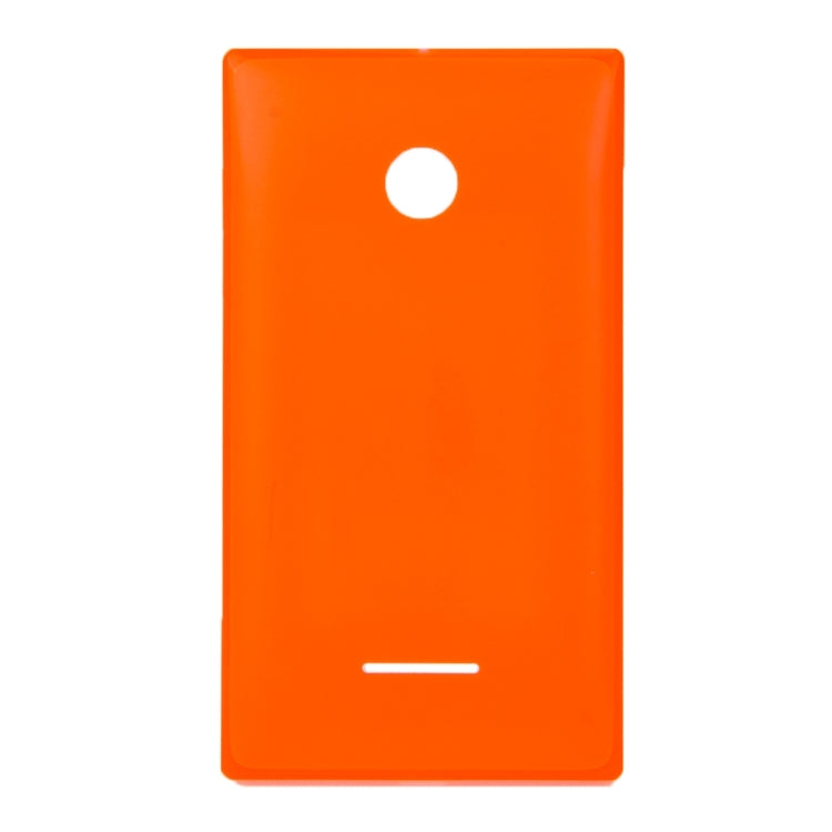 Solid Color Battery Back Cover for Microsoft Lumia 532(Orange)