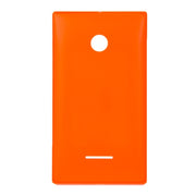 Solid Color Battery Back Cover for Microsoft Lumia 532(Orange)
