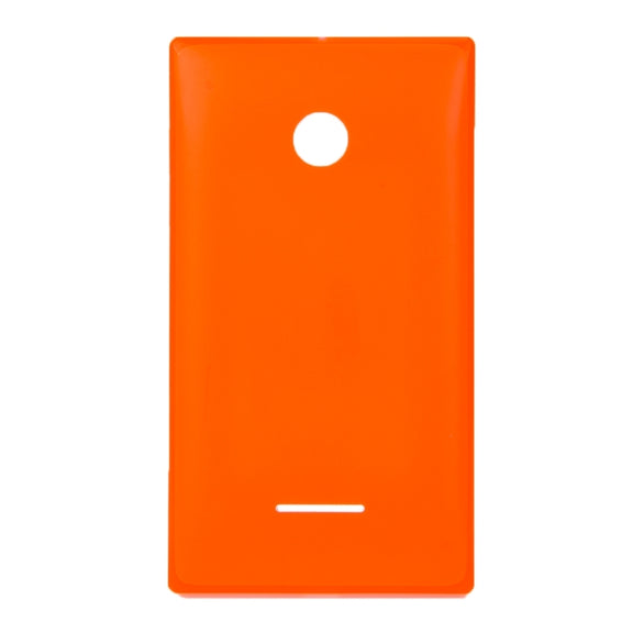 Solid Color Battery Back Cover for Microsoft Lumia 532(Orange)