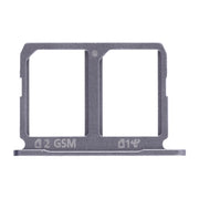 For Galaxy S6 2 SIM Card Tray (Grey)
