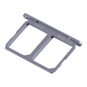 For Galaxy S6 2 SIM Card Tray (Grey)