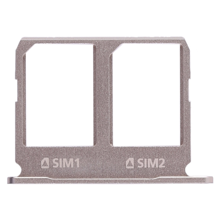 For Galaxy S6 2 SIM Card Tray (Gold)