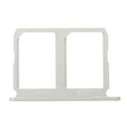 For Galaxy S6 2 SIM Card Tray (Silver)
