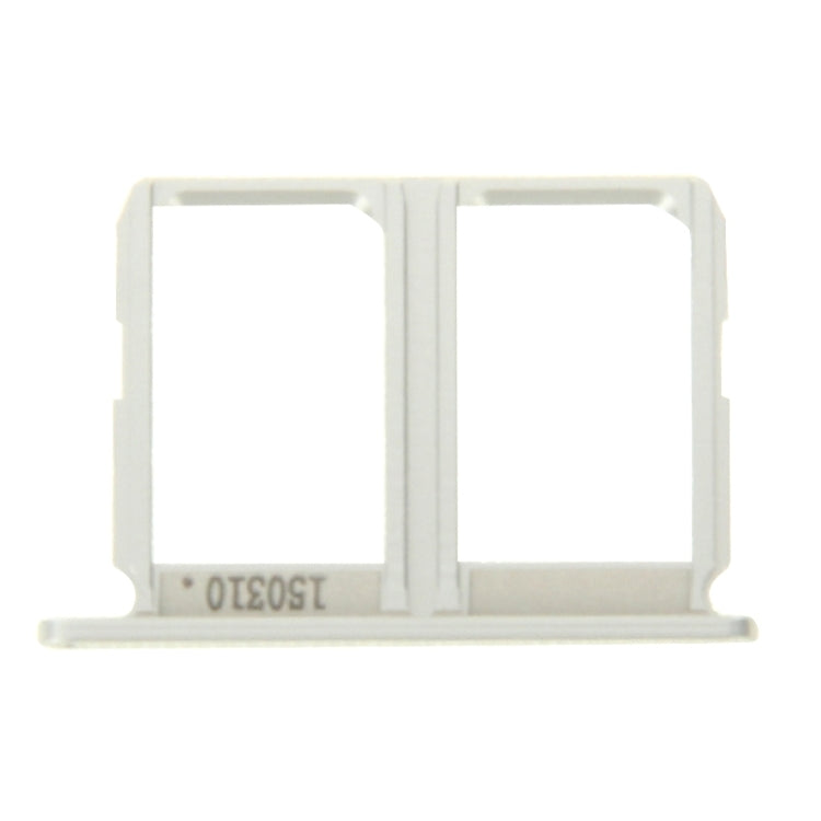 For Galaxy S6 2 SIM Card Tray (Silver)