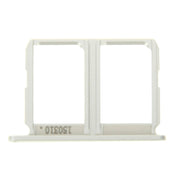 For Galaxy S6 2 SIM Card Tray (Silver)