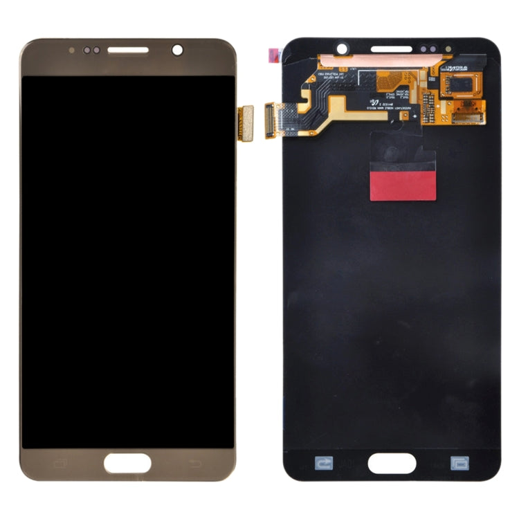 5.7 inch  Original LCD Screen and Digitizer Full Assembly for Galaxy Note 5 / N9200, N920I, N920G, N920G/DS, N920T, N920A(Gold)