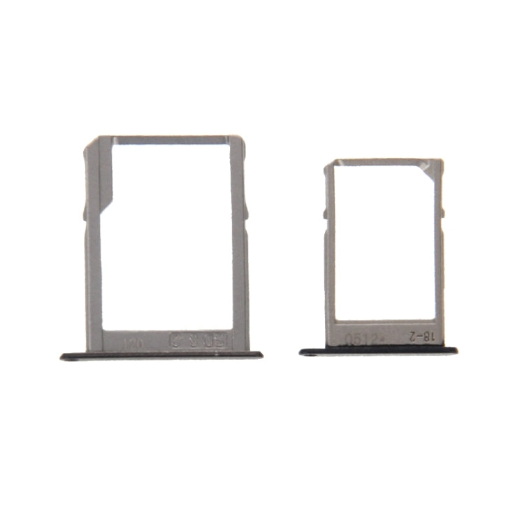 For Galaxy A3 / A300 & A5 / A500 & A7 / A700 SIM Card Tray & Micro SD Card Tray (Black)