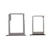 For Galaxy A3 / A300 & A5 / A500 & A7 / A700 SIM Card Tray & Micro SD Card Tray (Black)