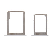For Galaxy A3 / A300 & A5 / A500 & A7 / A700 SIM Card Tray & Micro SD Card Tray  (White)