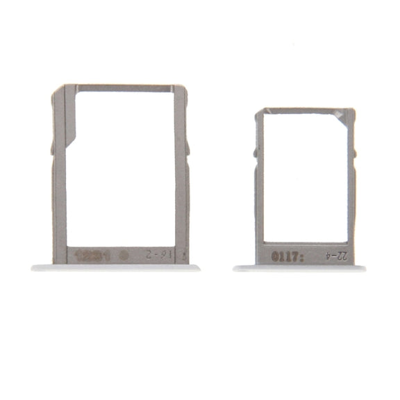 For Galaxy A3 / A300 & A5 / A500 & A7 / A700 SIM Card Tray & Micro SD Card Tray  (White)