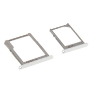 For Galaxy A3 / A300 & A5 / A500 & A7 / A700 SIM Card Tray & Micro SD Card Tray  (White)
