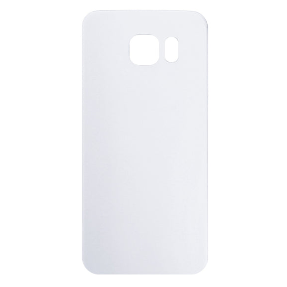 For Galaxy S6 Edge / G925 Battery Back Cover (White)