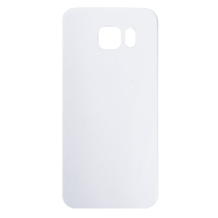 For Galaxy S6 Edge / G925 Battery Back Cover (White)