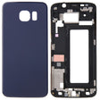 For Galaxy S6 Edge / G925 Full Housing Cover (Front Housing LCD Frame Bezel Plate + Battery Back Cover ) (Blue) - free shipping - PMc TechLife - Order now!