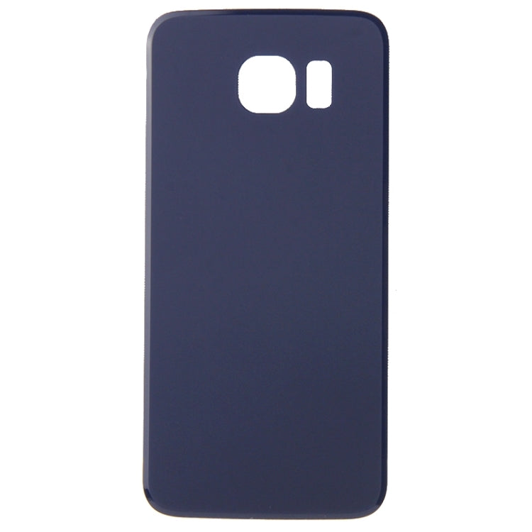 For Galaxy S6 Edge / G925 Full Housing Cover (Front Housing LCD Frame Bezel Plate + Battery Back Cover ) (Blue)