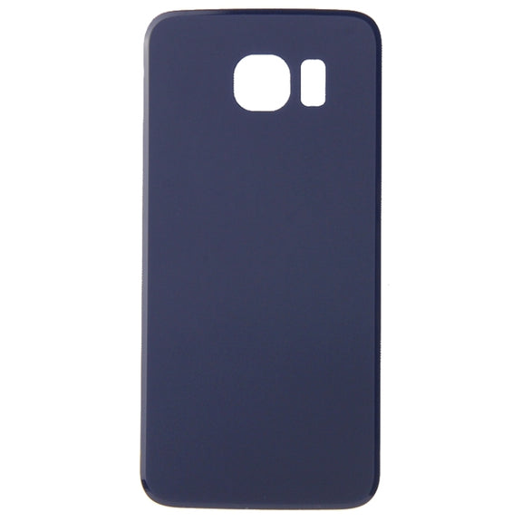 For Galaxy S6 Edge / G925 Full Housing Cover (Front Housing LCD Frame Bezel Plate + Battery Back Cover ) (Blue)
