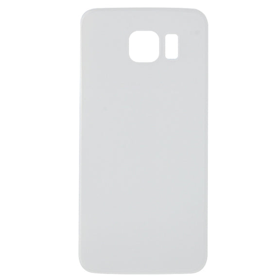 For Galaxy S6 Edge / G925 Full Housing Cover (Front Housing LCD Frame Bezel Plate + Battery Back Cover ) (White)