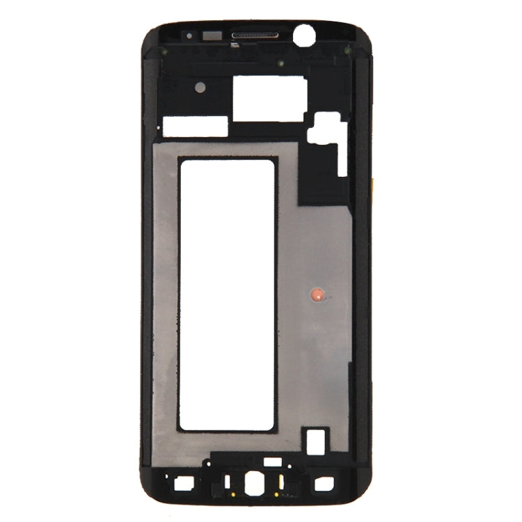 For Galaxy S6 Edge / G925 Full Housing Cover (Front Housing LCD Frame Bezel Plate + Battery Back Cover ) (White)