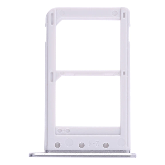 For Galaxy Note 5 / N920 Double SIM Card Tray(Silver)