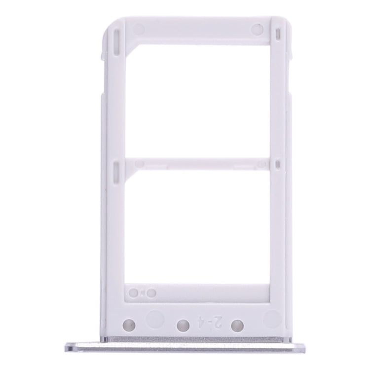 For Galaxy Note 5 / N920 Double SIM Card Tray(Silver)