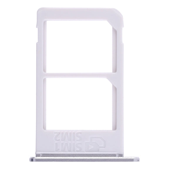 For Galaxy Note 5 / N920 Double SIM Card Tray(Silver)