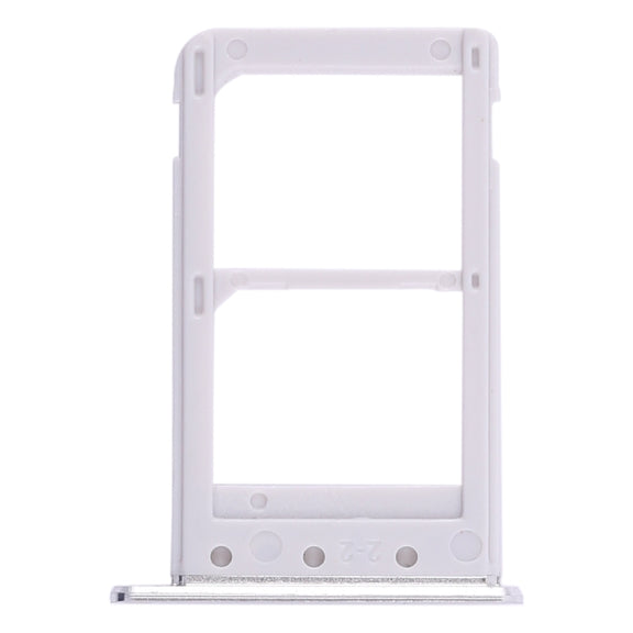 For Galaxy Note 5 / N920 2 SIM Card Tray(White)
