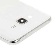 For Galaxy J7 Full Housing Cover (Middle Frame Bezel + Battery Back Cover) (White)