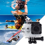 SJ4000 Full HD 1080P 2.0 inch LCD Sports Camcorder DV with Water-resistant Case, Generalplus 6624, 30m Depth Water-resistant(White)