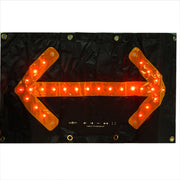 30 LED Car Safety Hazard Traffic Two-way Arrow Direction with Key Indicator Switch Signal Sign