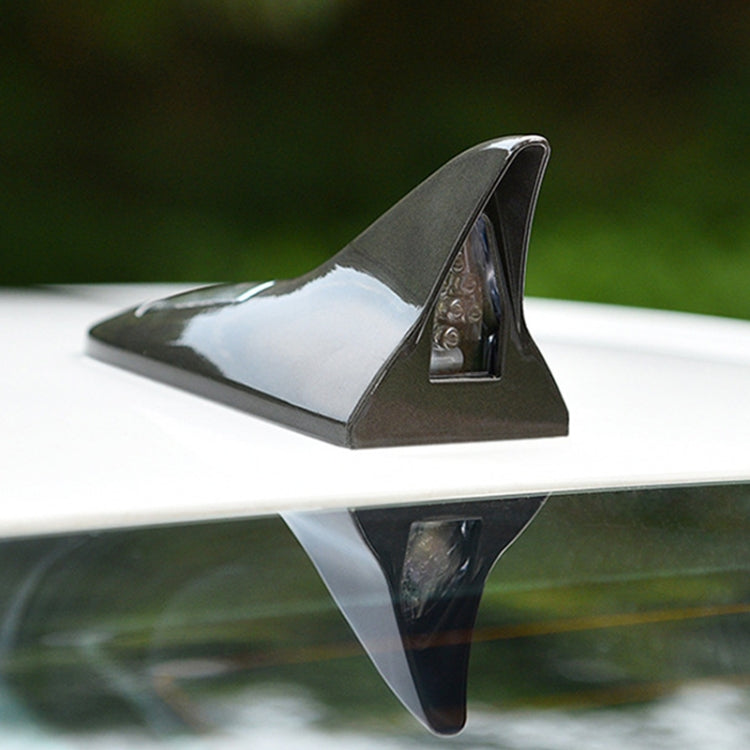 Solar Shark Fin High-positioned Alarm Light(Grey)