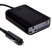 DY-200N, 200W DC 12V to AC Car Power Inverter with 500mA USB Port & EU / US Power Socket(Black)