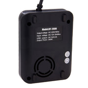DY-200N, 200W DC 12V to AC Car Power Inverter with 500mA USB Port & EU / US Power Socket(Black)