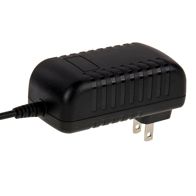 US Plug AC 100-240V to DC 5V 5A Power Adapter, Tips: 5.5 x 2.1mm, Cable Length: about 1.2m(Black)