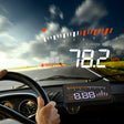 X5 HUD 3 inch Universal Multi Car Head Up Display with OBDII EOBD System, Light Sensors, Rotation Speed, Rotation Speed Unit, Unit Mark, Voltage, Water Temperature, Alarm mark(Black) - Head Up Display System by PMC TechLife | Online Shopping South Africa | PMC TechLife | Buy Now Pay Later Mobicred