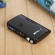 Global Mini LCD TV Receiver Box Digital Computer VGA TV Programs Tuner Receiver Dongle Monitor, Model: 775