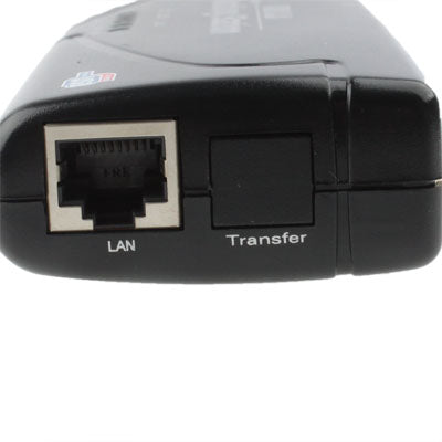 Hi-speed USB 2.0 Docking Station with 8 Ports (2xUSB 2.0 + PS2 Mouse + PS2 Keyboard + RS232 + DB25 + LAN + Upstream),Black(Black)