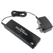 Hi-speed USB 2.0 Docking Station with 8 Ports (2xUSB 2.0 + PS2 Mouse + PS2 Keyboard + RS232 + DB25 + LAN + Upstream),Black(Black)