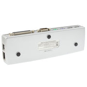 Hi-speed USB 2.0 Docking Station with 8 Ports (2xUSB 2.0 + PS2 Mouse + PS2 Keyboard + RS232 + DB25 + LAN + Upstream),Silver(Silver)