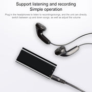 3 in 1 Mini Voice Recorder + 8GB Flash Disk + MP3 Player(Black)