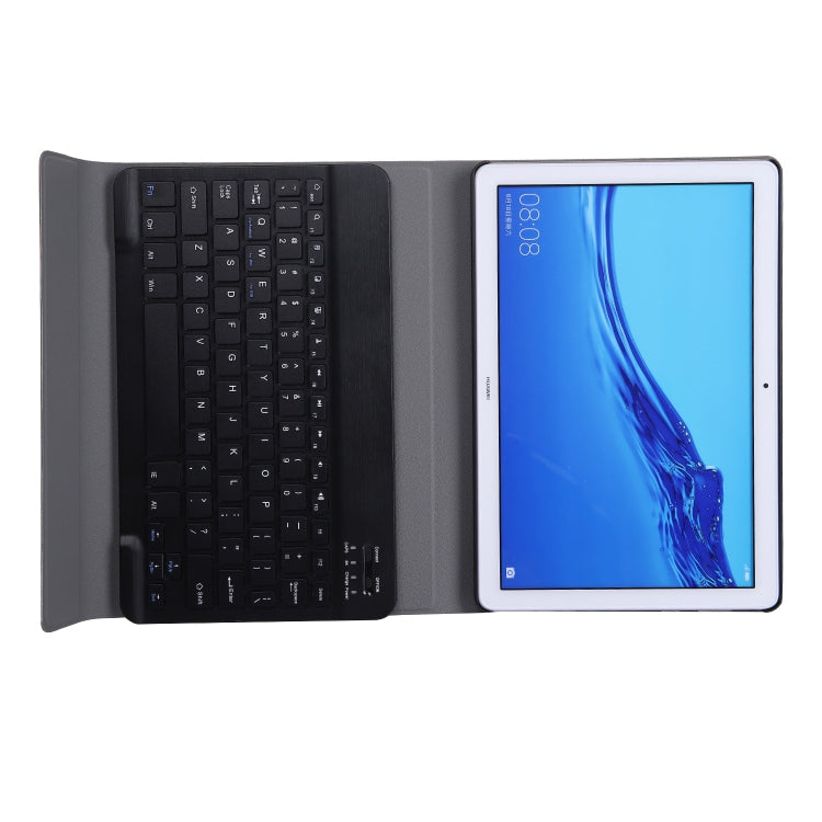 ABS Ultra-thin Split Bluetooth Keyboard Tablet Case for Huawei Honor 5 / T5 10.1 inch, with Bracket Function(Black)