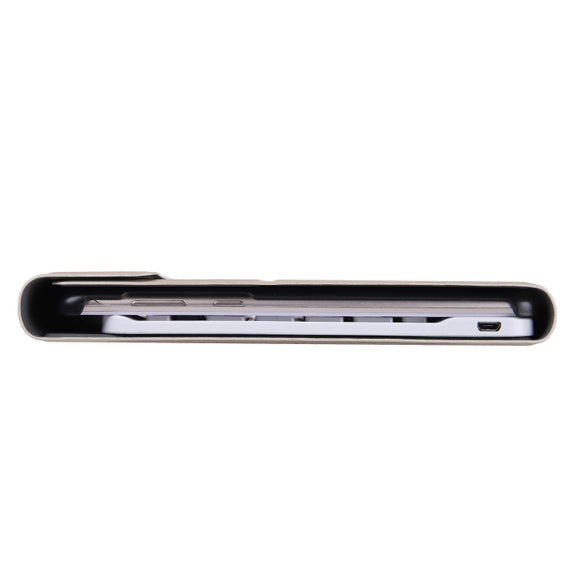 ABS Ultra-thin Split Bluetooth Keyboard Tablet Case for Huawei Honor 5 / T5 10.1 inch, with Bracket Function(Gold)