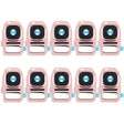 For Galaxy S7 / G930 10pcs Rear Camera Lens Cover + Flashlight Bracker (Rose Gold) - free shipping - PMc TechLife - Order now!