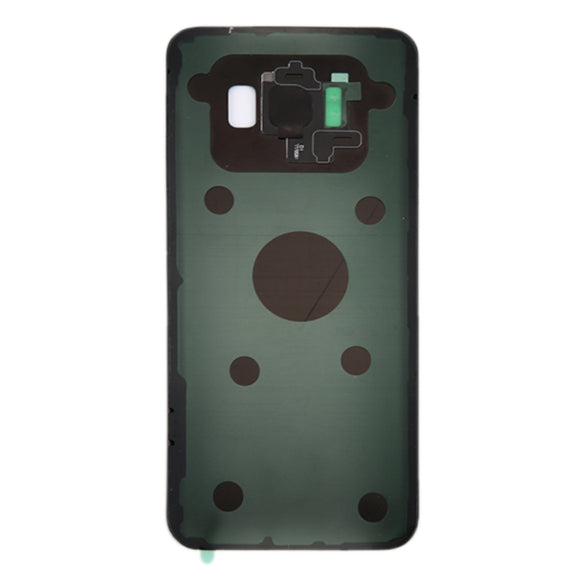 For Galaxy S8 / G950 Battery Back Cover with Camera Lens Cover & Adhesive (Black)
