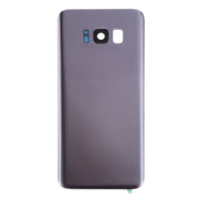 For Galaxy S8 / G950 Battery Back Cover with Camera Lens Cover & Adhesive (Orchid Gray)