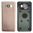 For Galaxy S8 / G950 Battery Back Cover with Camera Lens Cover & Adhesive (Gold) - free shipping - PMc TechLife - Order now!