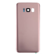 For Galaxy S8 / G950 Battery Back Cover with Camera Lens Cover & Adhesive (Rose Gold)